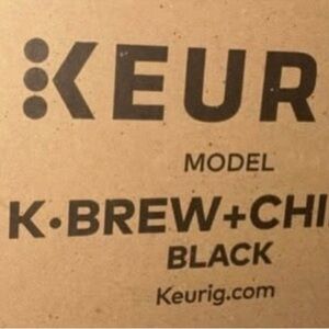 Keurig K-Brew+Chill Coffee Maker in Black